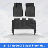 2021-2024 Model X Floor Mat Trunk Mat Cargo Liner All-Weather TPE